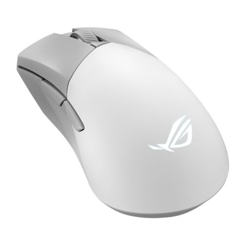 Asus ROG Gladius III Wireless/Bluetooth/USB Aimpoint Gaming Mouse, 36000 DPI, Swappable Switches, 0 Click Latency, RGB, Mouse Grip Tape, White Asus ROG Gladius III Wireless/Bluetooth/USB Aimpoint Gaming Mouse, 36000 DPI, Swappable Switches, 0 Click Latency, RGB, Mouse Grip Tape, White